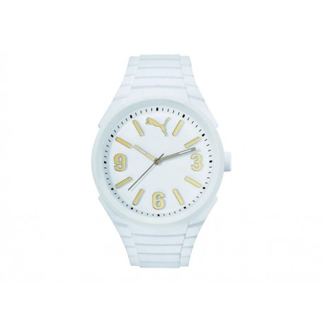 Puma Gummy PU103592013-LVP Reloj para Dama Color Blanco - Envío Gratuito