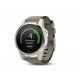 Monitor Garmin Fenix 5S Zafiro Champagne Con Correa De Piel - Envío Gratuito