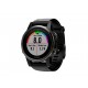 Monitor Garmin Fenix 5S Zafiro Negro Con Correa De Caucho - Envío Gratuito