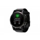 Monitor Garmin Fenix 5S Zafiro Negro Con Correa De Caucho - Envío Gratuito