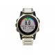 Monitor Garmin Fenix 5S Zafiro Champagne Con Correa De Metal - Envío Gratuito