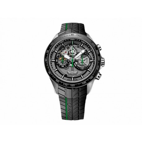 Reloj para caballero Graham Silverstone 2STAC2.B01A.K90F negro - Envío Gratuito