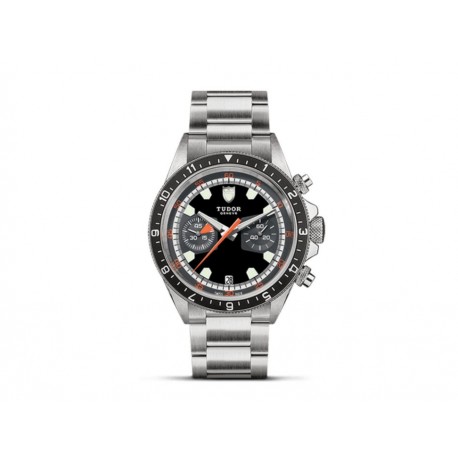 Tudor Heritage Chronograph M70330N-0002 Reloj para Caballero Color Acero - Envío Gratuito