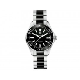 Tag Heuer Aquaracer WAY131A.BA0913 Reloj para Dama Color Acero/Negro - Envío Gratuito