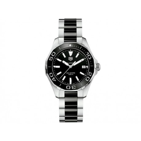 Tag Heuer Aquaracer WAY131A.BA0913 Reloj para Dama Color Acero/Negro - Envío Gratuito