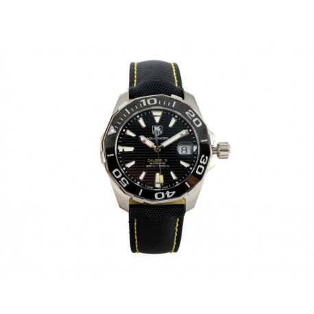 Tag Heuer Aquaracer WAY211A.FC6363 Reloj para Caballero Color Negro - Envío Gratuito