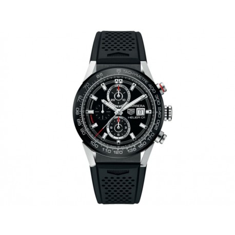 Tag Heuer Carrera CAR201Z.FT6046 Reloj para Caballero Color Negro - Envío Gratuito