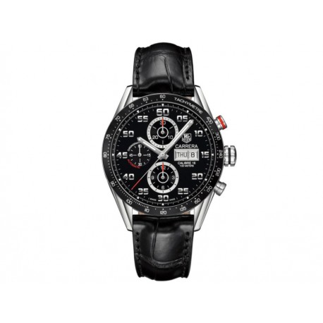 Tag Heuer Carrera CV2A1R.FC6235 Reloj para Caballero Color Negro - Envío Gratuito