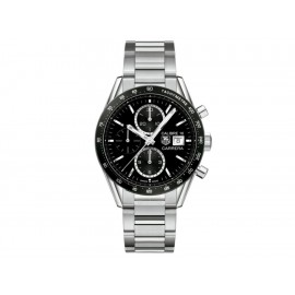 Tag Heuer Carrera CV201AJ.BA0727 Reloj para Caballero Color Acero - Envío Gratuito