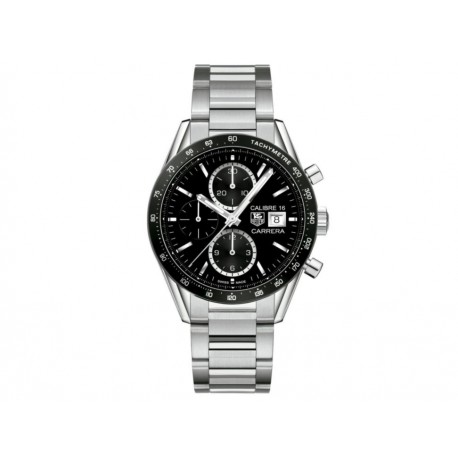 Tag Heuer Carrera CV201AJ.BA0727 Reloj para Caballero Color Acero - Envío Gratuito