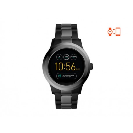 Smartwatch para caballero Fossil Q Founder 2.0 FTW2117 negro - Envío Gratuito