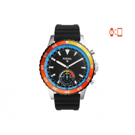 Smartwatch para caballero Fossil Q Crewmaster FTW1124 negro - Envío Gratuito