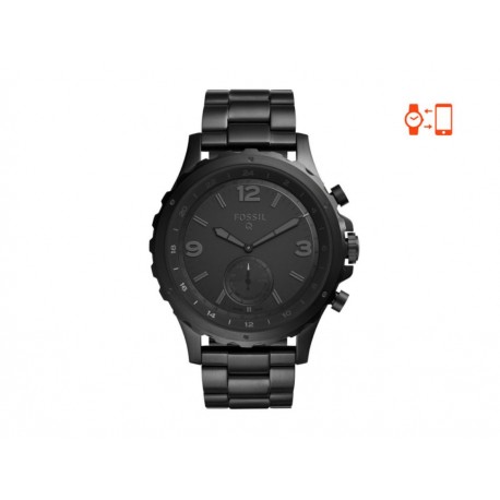 Smartwatch para caballero Fossil Q Nate FTW1115 negro - Envío Gratuito