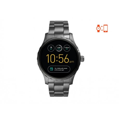 Smartwatch para caballero Fossil Q Marshal FTW2108 plateado - Envío Gratuito