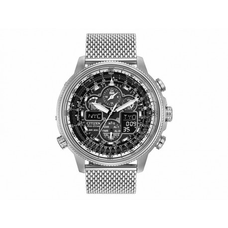 Reloj para caballero Citizen Navihawk A-T Drive 60524 acero - Envío Gratuito