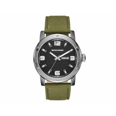 Reloj para caballero Skechers Neutral Canvas Strap SR5089 verde - Envío Gratuito