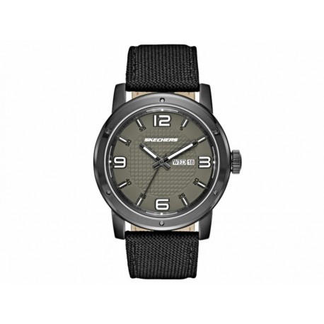 Reloj para caballero Skechers Neutral Canvas Strap SR5087 negro - Envío Gratuito