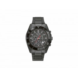 Bulova Marine Star 98B231 Reloj para Caballero Color PVD Negro - Envío Gratuito