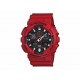 Casio G-Shock GA-100B-4ACR Reloj para Caballero Color Rojo - Envío Gratuito