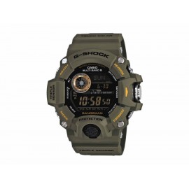 Casio G-Shock Rangerman GW-9400-3CR Reloj para Caballero Color Verde - Envío Gratuito