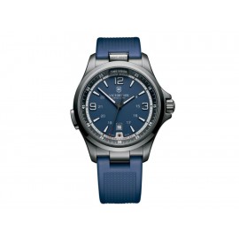 Victorinox Night Vision 241707 Reloj Fino para Caballero Color Azul - Envío Gratuito