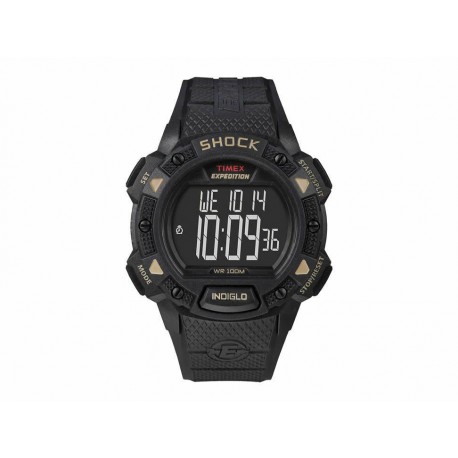 Timex Expedition Shock T49896 Reloj para Caballero Color Negro - Envío Gratuito