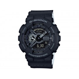 Casio Military Colors GA-110LP-1ACR Reloj para Caballero Color Negro/Blanco - Envío Gratuito