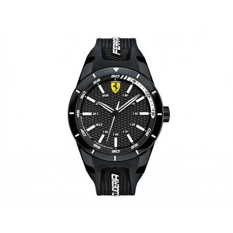 Scuderia Ferrari Red Rev SF.830249 Reloj para Caballero Color Negro - Envío Gratuito