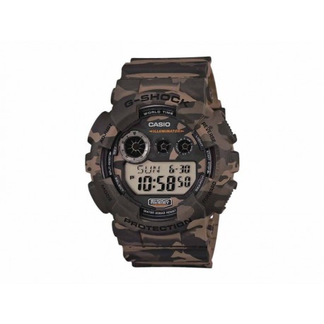 Casio G-Shock GD-120CM-5CR Reloj para Caballero Color Verde - Envío Gratuito