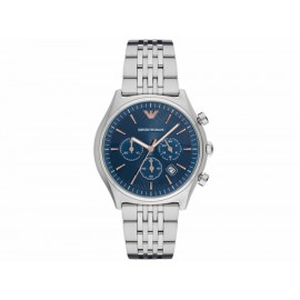 Armani Zeta AR1974 Reloj para Caballero Color Plata - Envío Gratuito