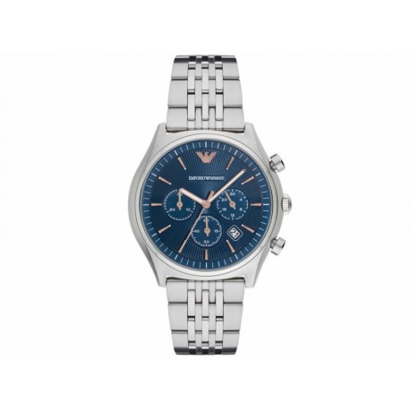 Armani Zeta AR1974 Reloj para Caballero Color Plata - Envío Gratuito