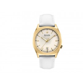 Bulova Accutron II 97B131 Reloj para Caballero Color Blanco - Envío Gratuito