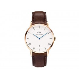 Daniel Wellington Dapper DW00100094 Reloj Unisex Color Café - Envío Gratuito