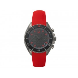 Nautica Newport NAPNWP004 Reloj para Caballero Color Rojo - Envío Gratuito