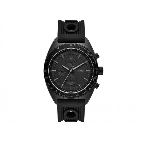 Chaps Rockton CHP5019 Reloj para Caballero Color Negro - Envío Gratuito