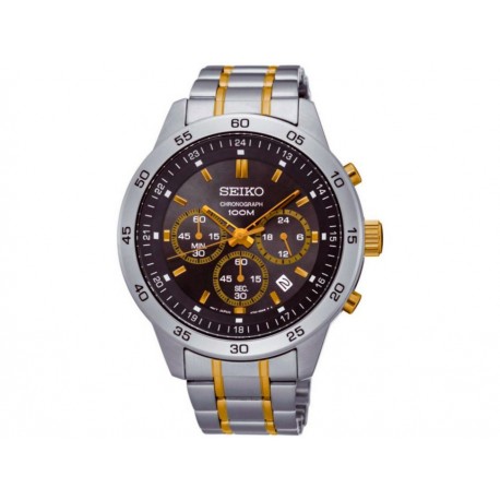 Seiko SKS525P1 Reloj para Caballero Color Acero - Envío Gratuito