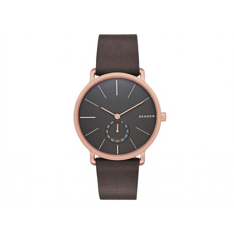 Reloj para caballero Skagen Hagen SKW6213 café - Envío Gratuito