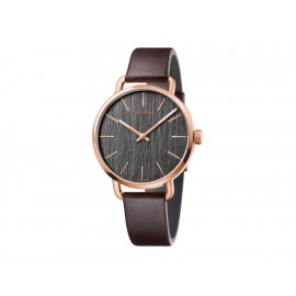 Calvin Klein Even K7B216G3 Even Reloj Unisex Color Café - Envío Gratuito