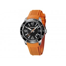 Wenger Roadster 01.0851.117 Reloj para Caballero Color Naranja - Envío Gratuito