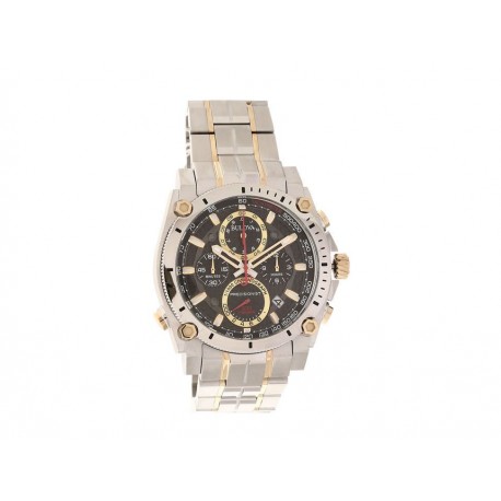 Bulova Precisionist 98B228 Reloj para Caballero Color Acero - Envío Gratuito