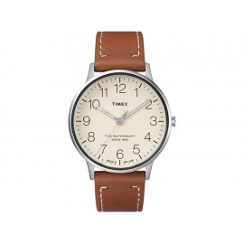 Timex Waterbury TW2R25600 Reloj para Caballero Color Tabaco - Envío Gratuito