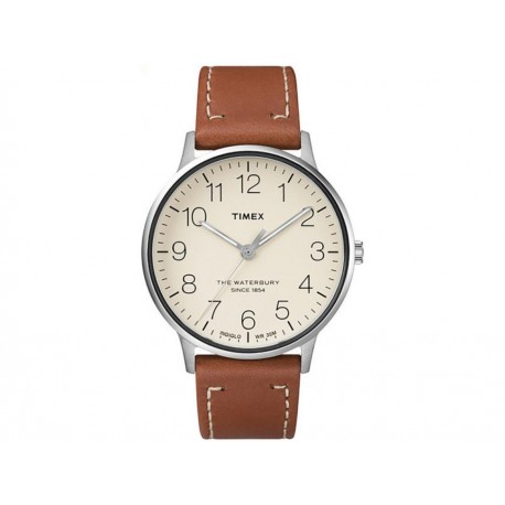 Timex Waterbury TW2R25600 Reloj para Caballero Color Tabaco - Envío Gratuito