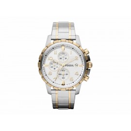 Fossil Dean FS4795 Reloj para Caballero Color Plata - Envío Gratuito