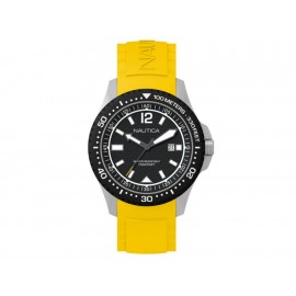 Nautica Maui NAPMAU005 Reloj para Caballero Color Amarillo - Envío Gratuito