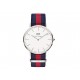 Reloj para caballero Daniel Wellington Oxford 0201DW azul/rojo - Envío Gratuito