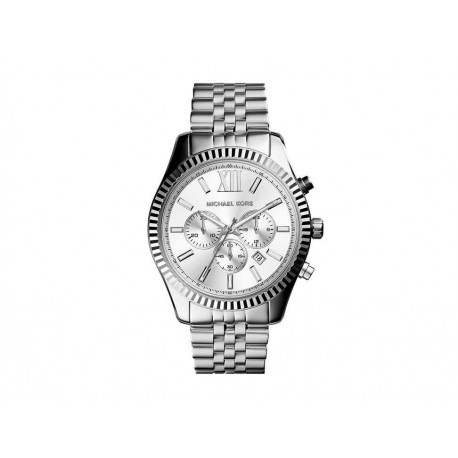 Michael Kors Lexington MK8405 Reloj para Caballero Color Plata - Envío Gratuito