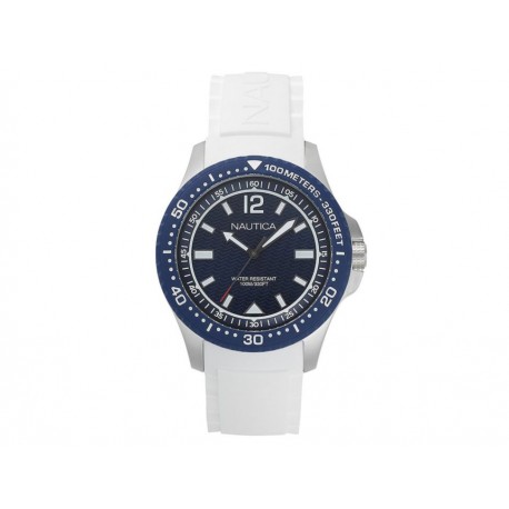 Nautica Maui NAPMAU004 Reloj para Caballero Color Blanco - Envío Gratuito