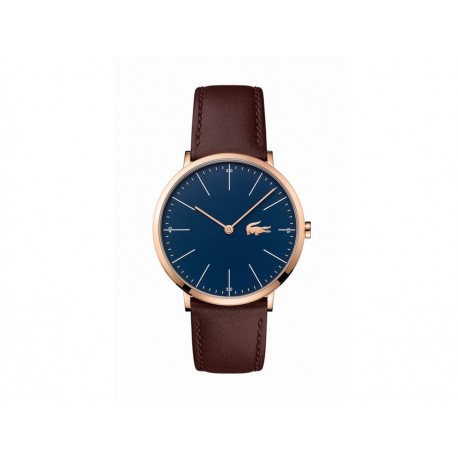 Reloj para caballero Lacoste Moon Ultra Slim LC.201.0871 café - Envío Gratuito