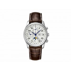 Reloj para caballero Longines Master L26734783 café - Envío Gratuito