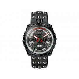 Bomberg Bolt-68 BS439.3 Reloj para Caballero Color Gris Obscuro - Envío Gratuito